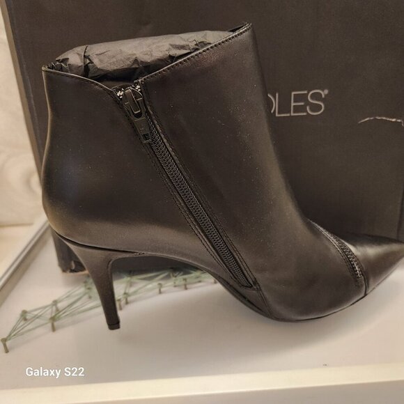 Aerosoles Women's Deadline Booties Ankle Boots Leather. NIB. Size 11 - Picture 2 of 13